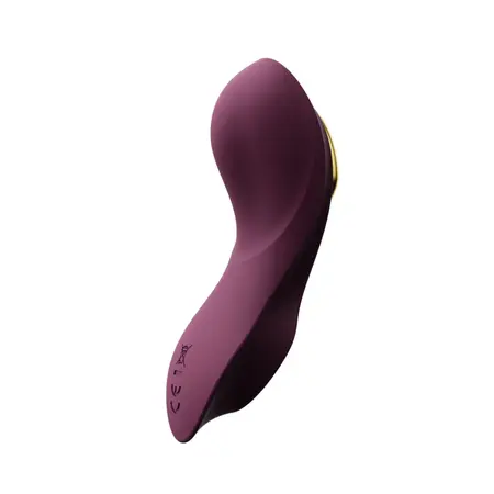 ZALO Aya Wearable Massager Velvet Purple - Ergonomic Remote System