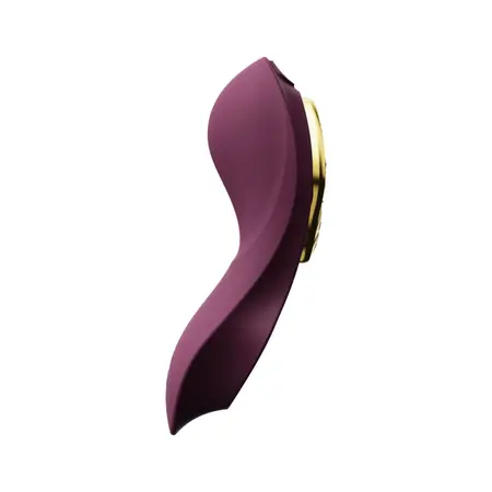 ZALO Aya Wearable Massager Velvet Purple - Ergonomic Remote System