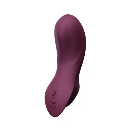 ZALO Aya Wearable Massager Velvet Purple - Ergonomic Remote System