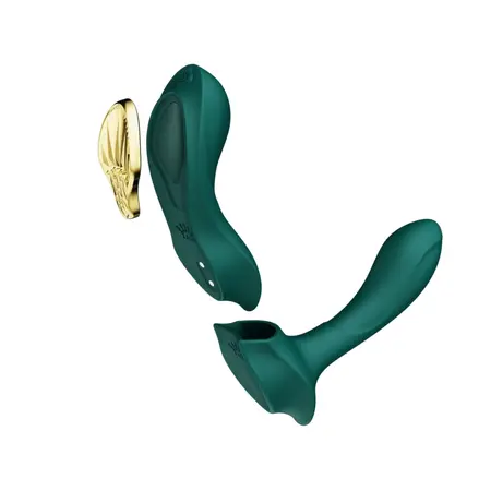 ZALO Aya Wearable Massager Turquoise Green - Remote & App Control