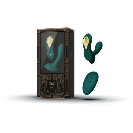 ZALO Aya Wearable Massager Turquoise Green - Remote & App Control