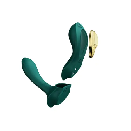 ZALO Aya Wearable Massager Turquoise Green - Remote & App Control