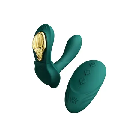 ZALO Aya Wearable Massager Turquoise Green - Remote & App Control
