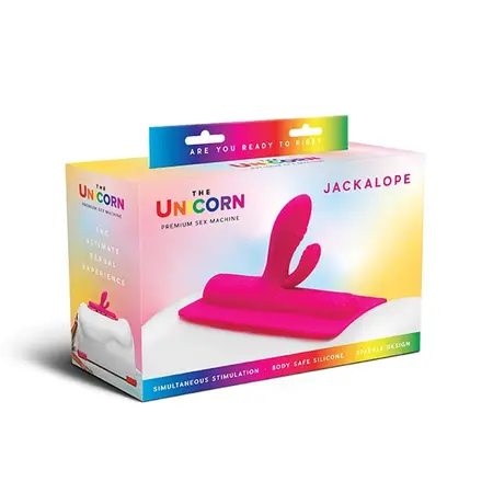 The Cowgirl Jackalope Silicone Attachment - Dual-Textured Unicorn Edition