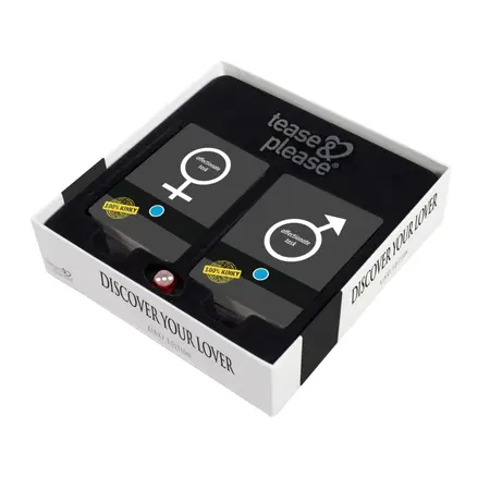 Tease & Please Discover Your Lover 100% Kinky Card Game EN Version