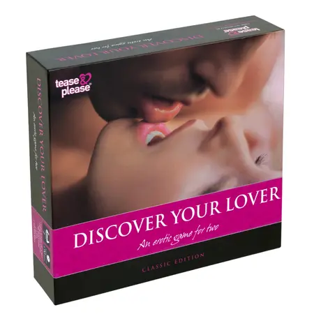 Tease & Please Discover Your Lover Board Game for Couples, English Version
