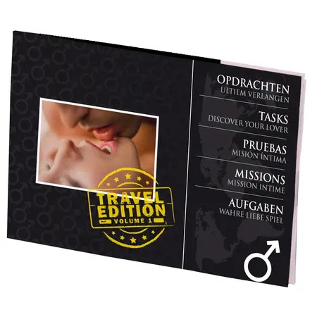 Tease & Please Discover Your Lover Travel Edition Board Game Multilingual