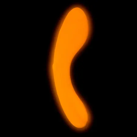 Swan Mini Swan Wand Orange - Compact Glow-in-the-Dark Massager