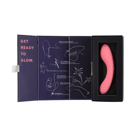 Swan Mini Swan Wand Pink - Compact Waterproof Wand, Glow Edition