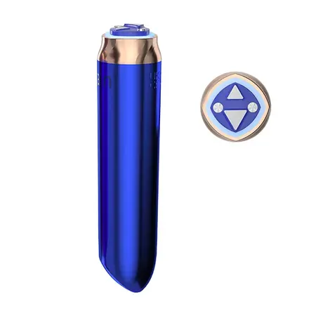 Swan Maximum Rechargeable Intimate Bullet Blue - Compact, Waterproof, USB