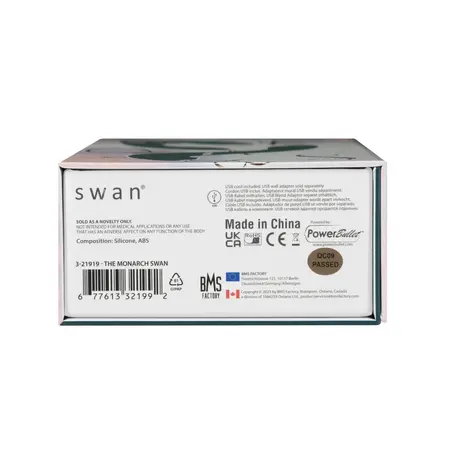 Swan Monarch Transforms Teal - Versatile Silicone Personal Massager