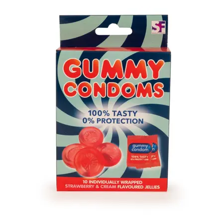 Candyprints Gummy Strawberry Flavour Novelty Sweets 10pcs 120g
