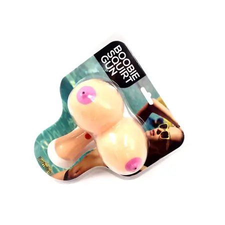 Kheper Games Boobie Water Pistol Double Nozzle Fun Party Gadget