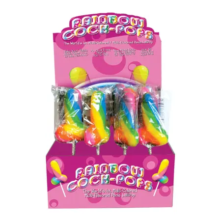Rainbow Rainbow Pops Multi-Fruit Flavour 85g Lollipop Assortment