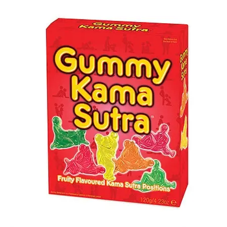 Candyprints Gummy Kama Sutra Fruity Winegums 120g - Fun Shapes