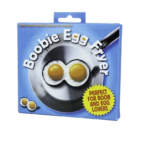 Fizz Boob Shaped Egg Fryer Non-Stick Silicone Cooking Mold Pink