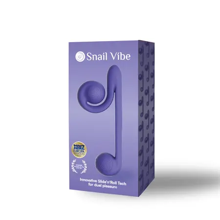 Snail Vibe Purple Multi-Function Silicone Intimate Device