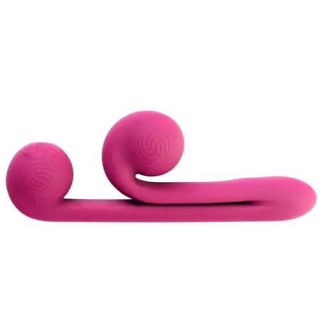 Snail Vibe Pink - Dual-Motor Silicone Intimate System, Waterproof