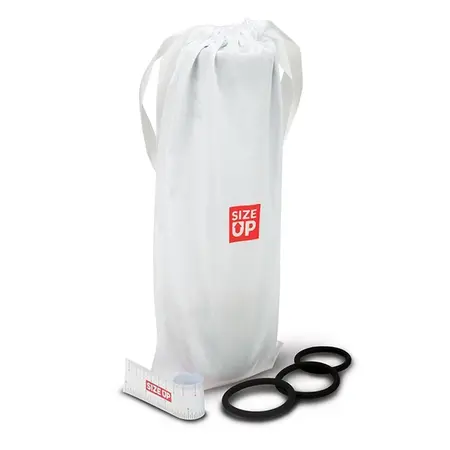 Size Up Deluxe Intimate Vacuum System with Ergonomic Pump, Clear