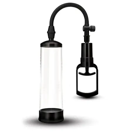 Size Up Trigger Vacuum Intimate Pump with Ergonomic Grip, Black