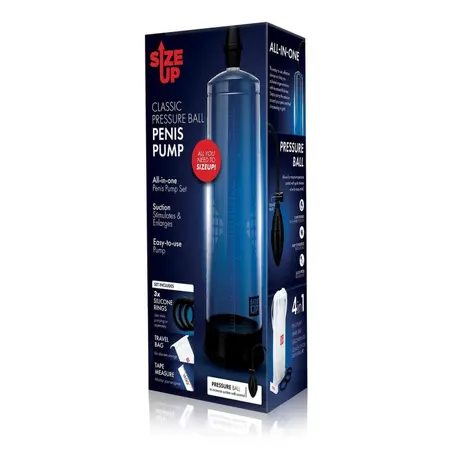 Size Up Classic Ball Vacuum System - Complete Enhancement Kit, Transparent