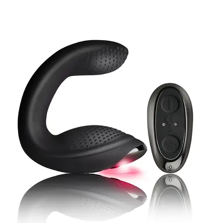 Rocks-Off Rude-Boy Xtreme Black Remote Dual Motor Silicone Device