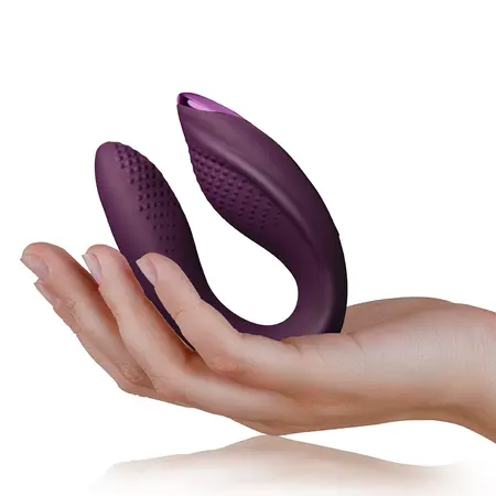 Rocks-Off Rock-Chick Diva Intimate Machine Purple, Dual Motor, Remote