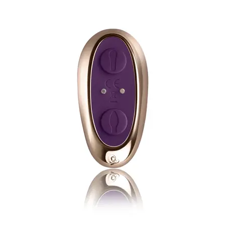 Rocks-Off Cocktail Dual Motor Intimate Device Burgundy, Waterproof