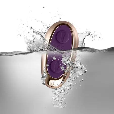 Rocks-Off Cocktail Dual Motor Intimate Device Burgundy, Waterproof
