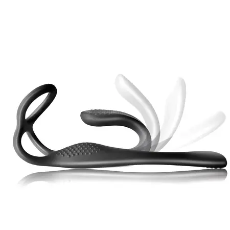 Rocks-Off The-Vibe Flexible Dual-Motor Remote Control System Black