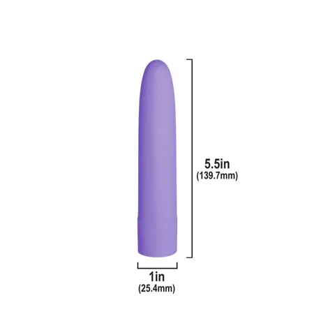 PowerBullet Eezy Pleezy 14cm Classic Violet Intimate Stimulator