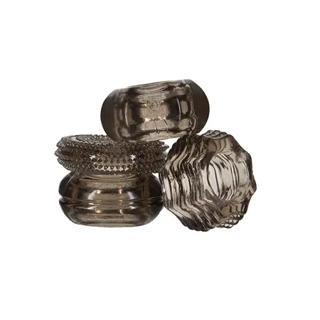 PowerBullet GBD 4-Pack Intimate Rings Super Stretchy Textured Set