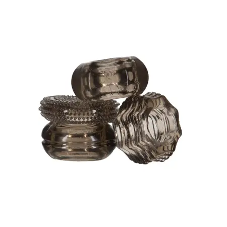PowerBullet GBD 4-Pack Intimate Rings Super Stretchy Textured Set