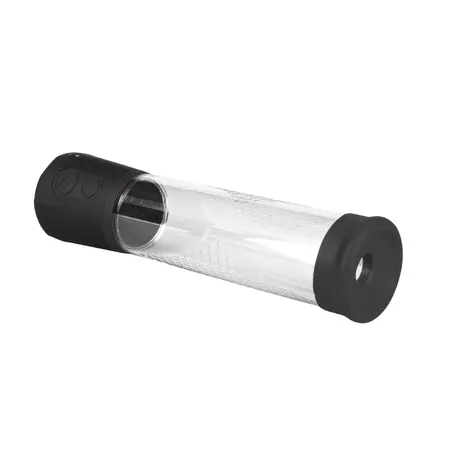 PowerBullet Intimate Vacuum Pump 3-Level Battery System Transparent Black