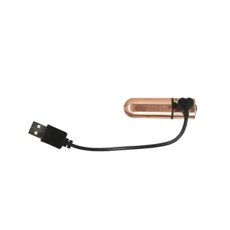 PowerBullet First Class Mini Device Rose Gold Rechargeable 9-Function 2.5