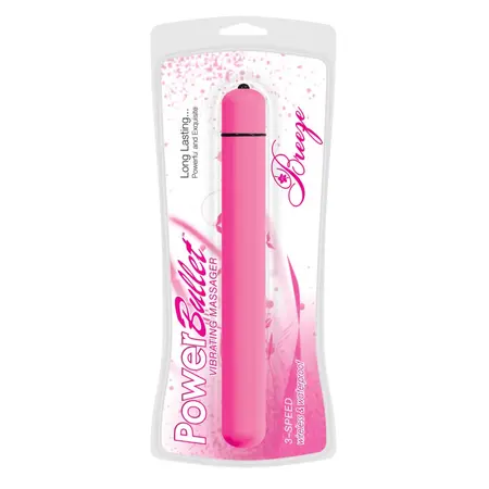 PowerBullet Breeze Intimate Vibrating Device 13cm Fuchsia Soft Touch