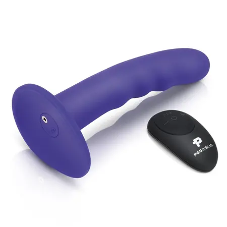 Pegasus 6-Inch Curved Wave Silicone Model with Adjustable Harness Set