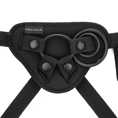 Pegasus 6-Inch Curved Wave Silicone Model with Adjustable Harness Set