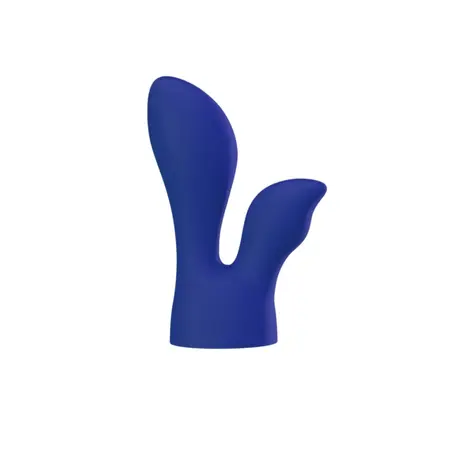 PalmPower PalmSensual Blue Silicone Massager Attachments Set 2pcs