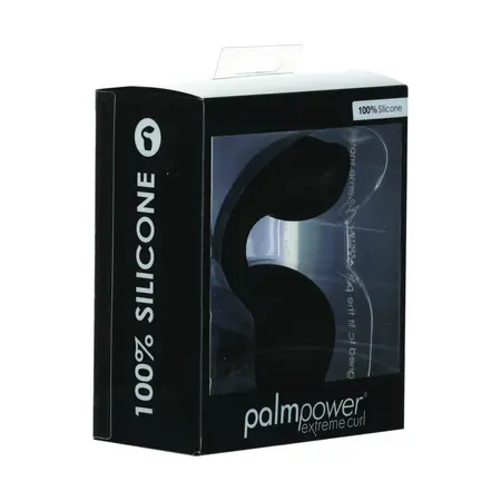 PalmPower Extreme Curl Black Silicone Attachment - Ergonomic Curve