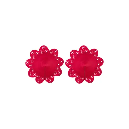 Obsessive A770 Red Floral Adhesive Covers Reusable One Size