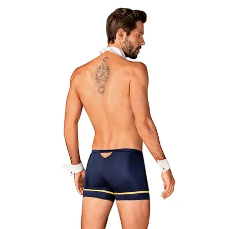 Obsessive Pilotman Costume Set S/M - Complete Pilot-Inspired Outfit