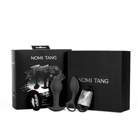 Nomi Tang Fun Plug Set - Silicone Anal Training & RC Vibrating Plug Duo