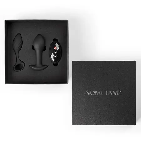 Nomi Tang Fun Plug Set - Silicone Anal Training & RC Vibrating Plug Duo
