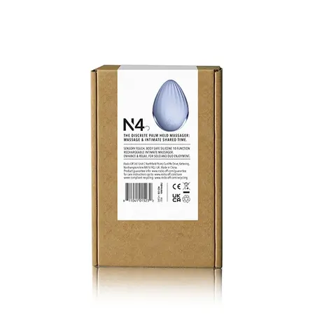 NIYA Number 4 Rechargeable Silicone Palm Massager - 10 Modes, Waterproof