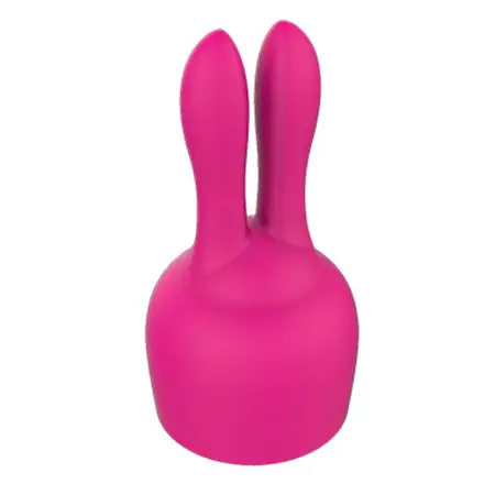 Nalone Bunny Attachment Pink - Flexible Silicone Wand Accessory 9cm