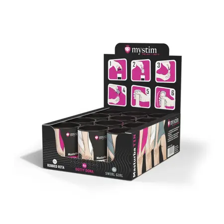 Mystim MasturbaTIN Set - 12-Piece Intimate Devices Display Assortment
