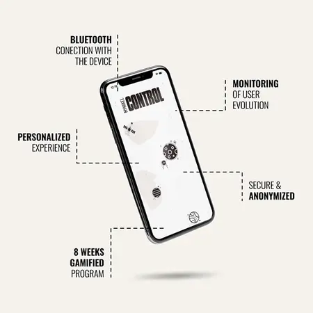 MYHIXEL Control II Smart Intimate Device with Bluetooth & Training App