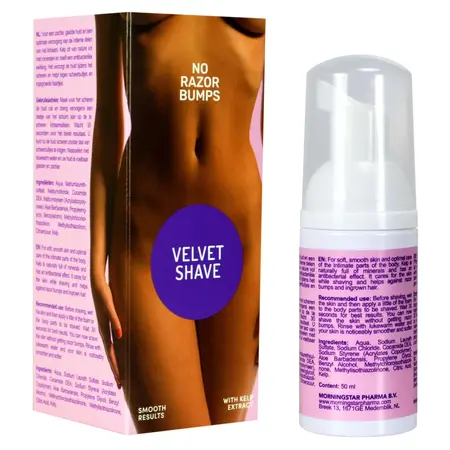 Velvet Shave Intimate Shaving Gel with Kelp Extract 100ml