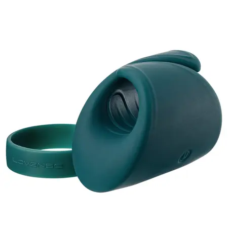 Lovense Gush Flexible App-Controlled Intimate Device, Waterproof, Black